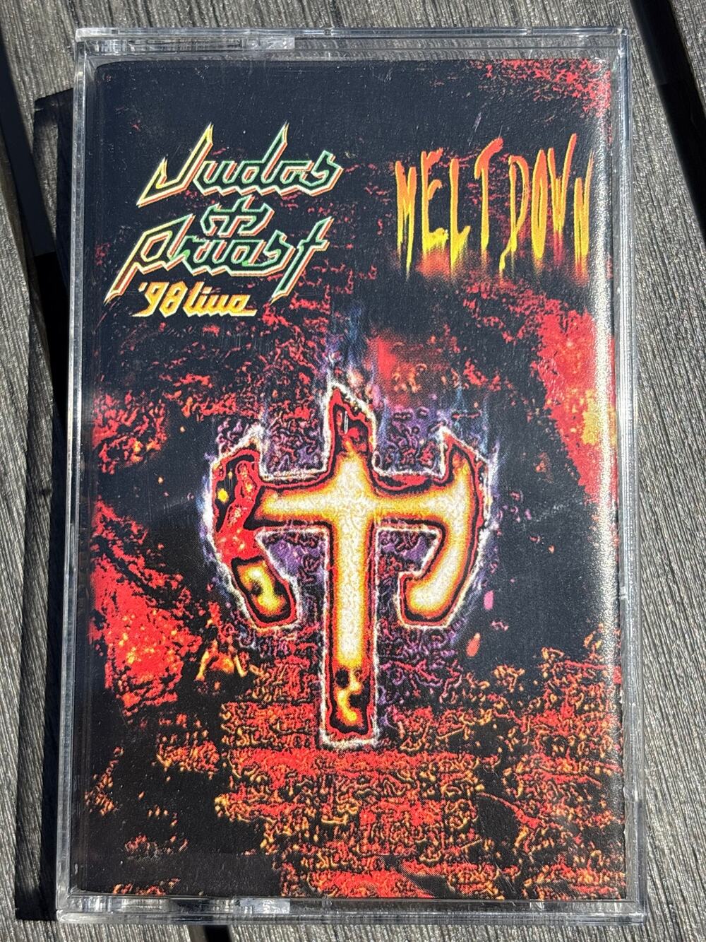'98 Live Meltdown by Judas Priest (Cassettes, Sep-1998)  rare htf rock metal